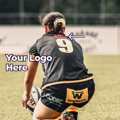 Pride - Back of Jersey Partner for each of the numbers #5, #7, #8, #13.